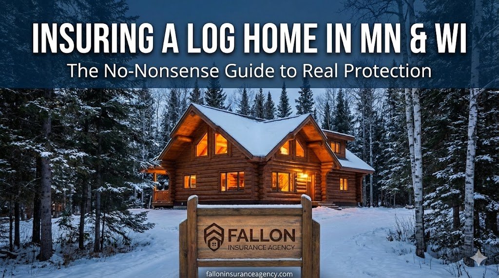 Insuring a Log Home in Minnesota & Wisconsin